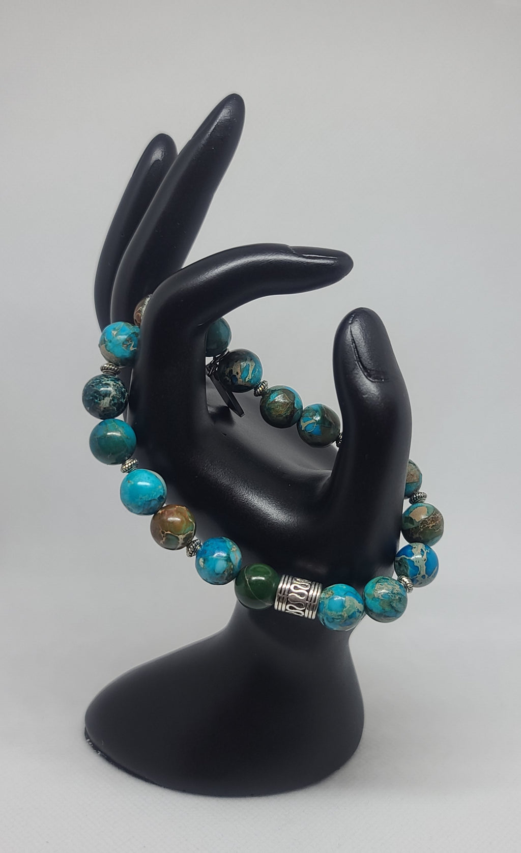 Blue Imperial Jasper 10mm