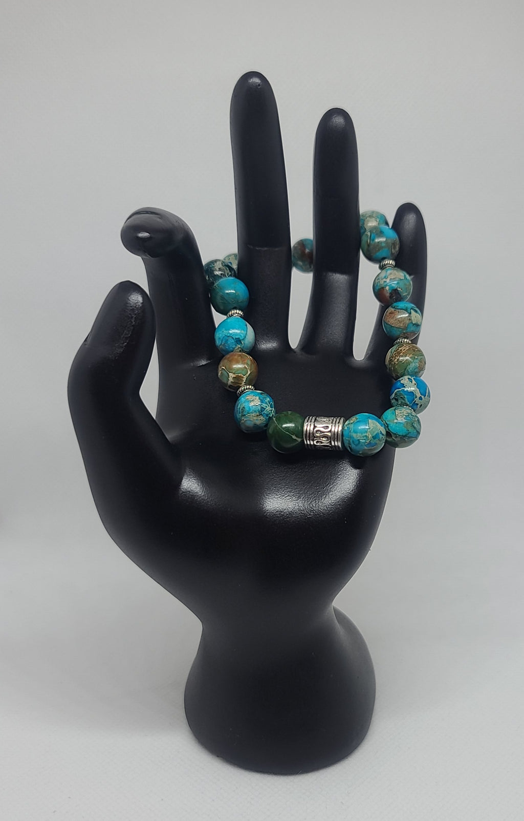 Blue Imperial Jasper 10mm