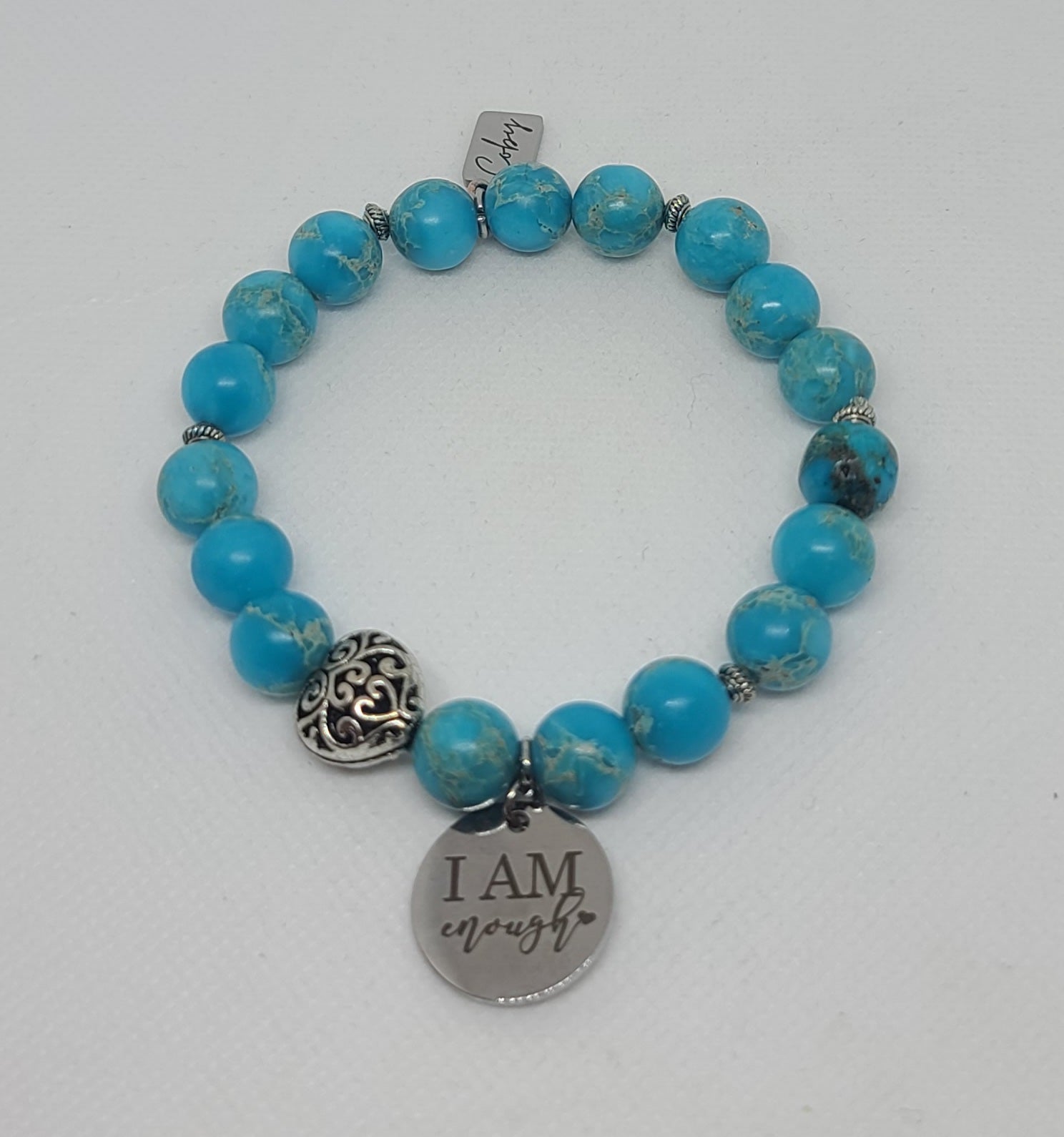 Blue Imperial Jasper 10mm