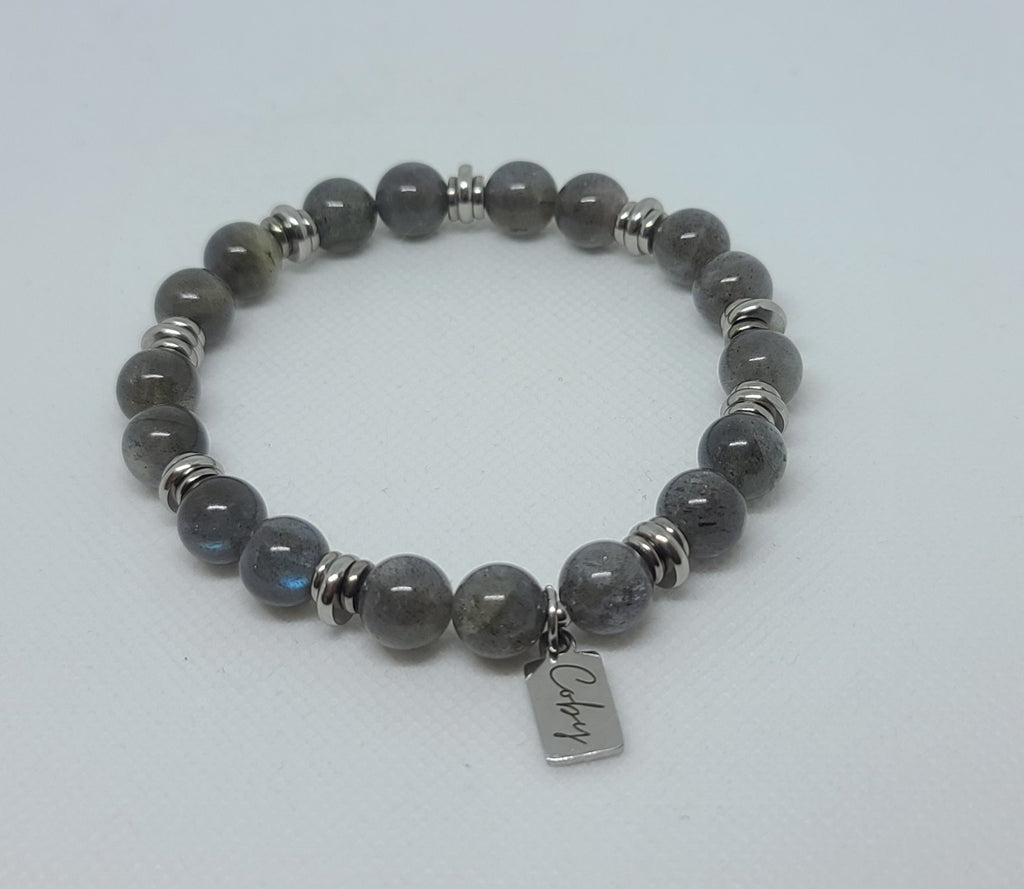 Madagascar Labradorite 9mm-10mm Grade AAA
