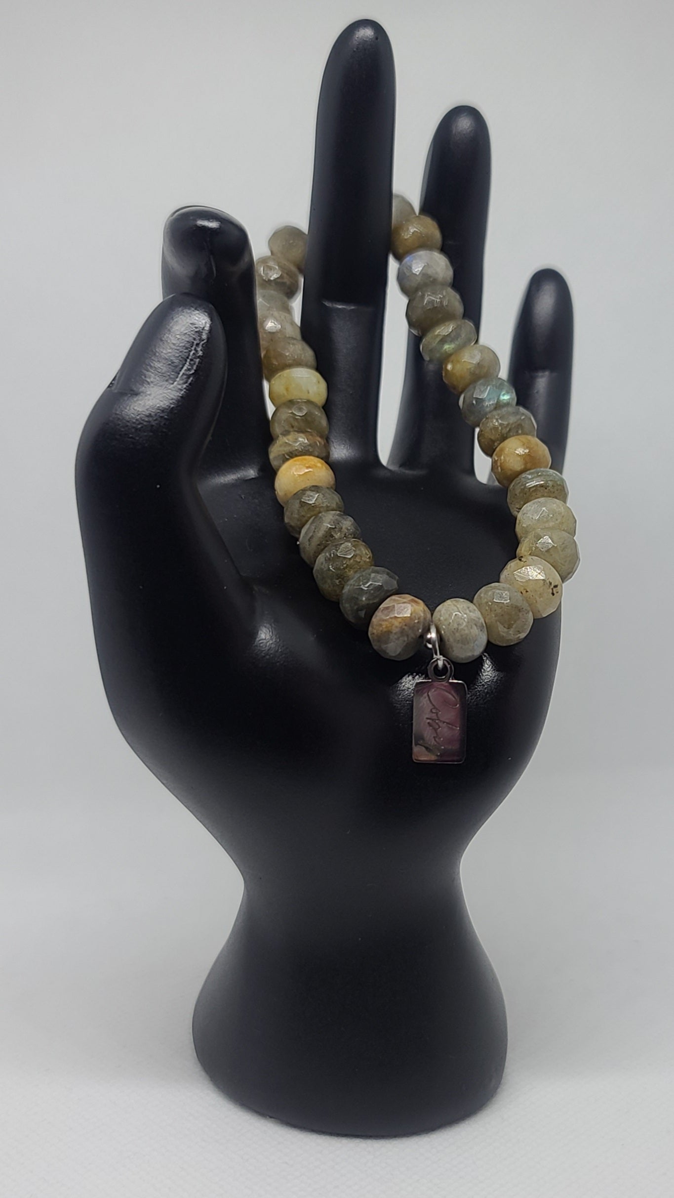 Labradorite Rondelle 10mm
