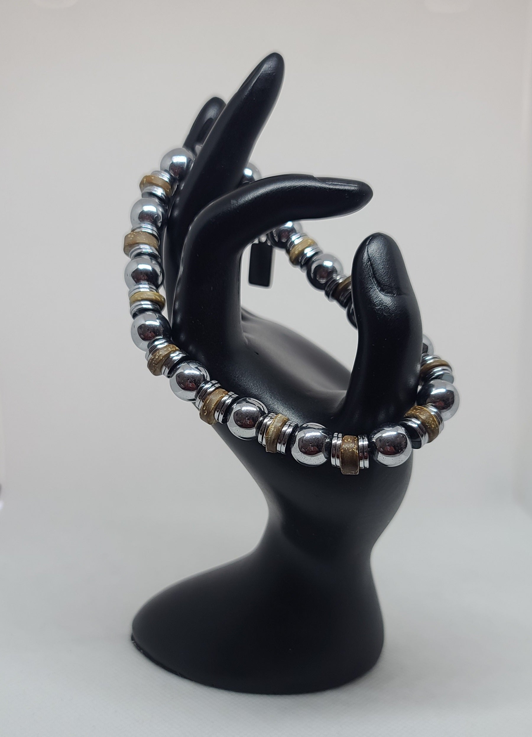 Silver Hematite 10mm