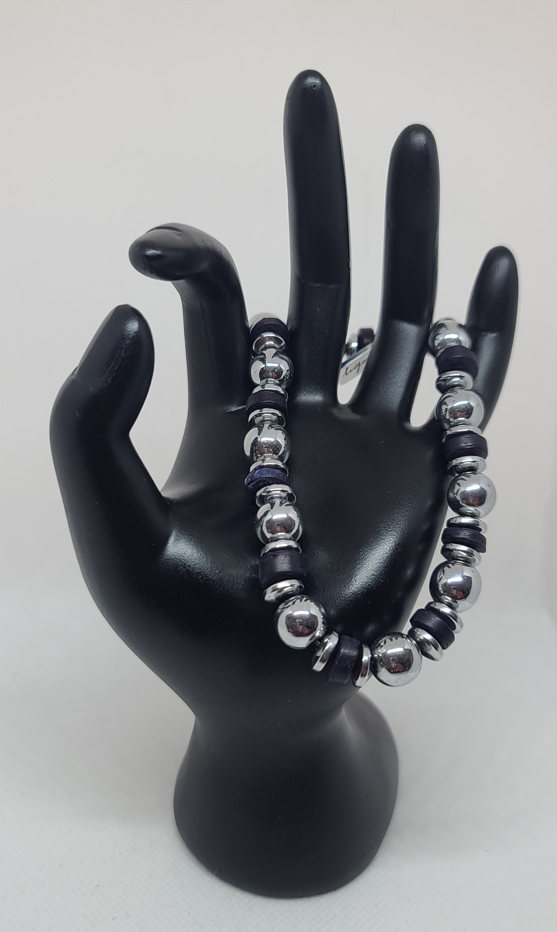 Silver Hematite 10mm