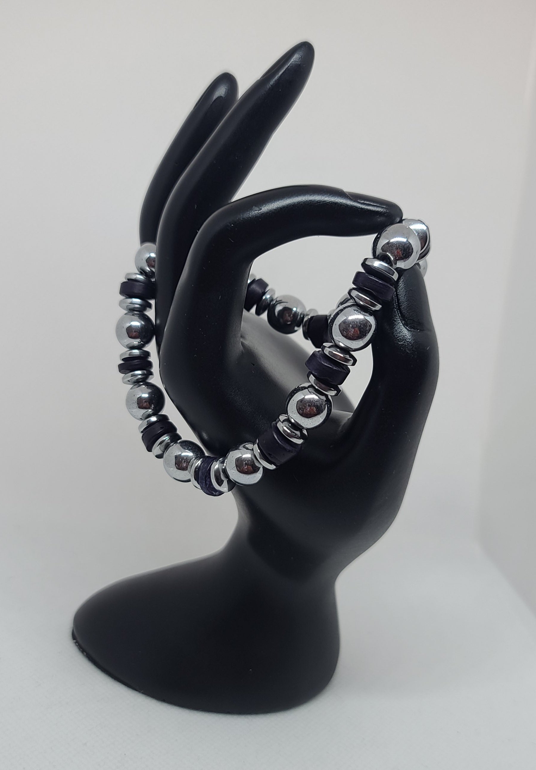 Silver Hematite 10mm