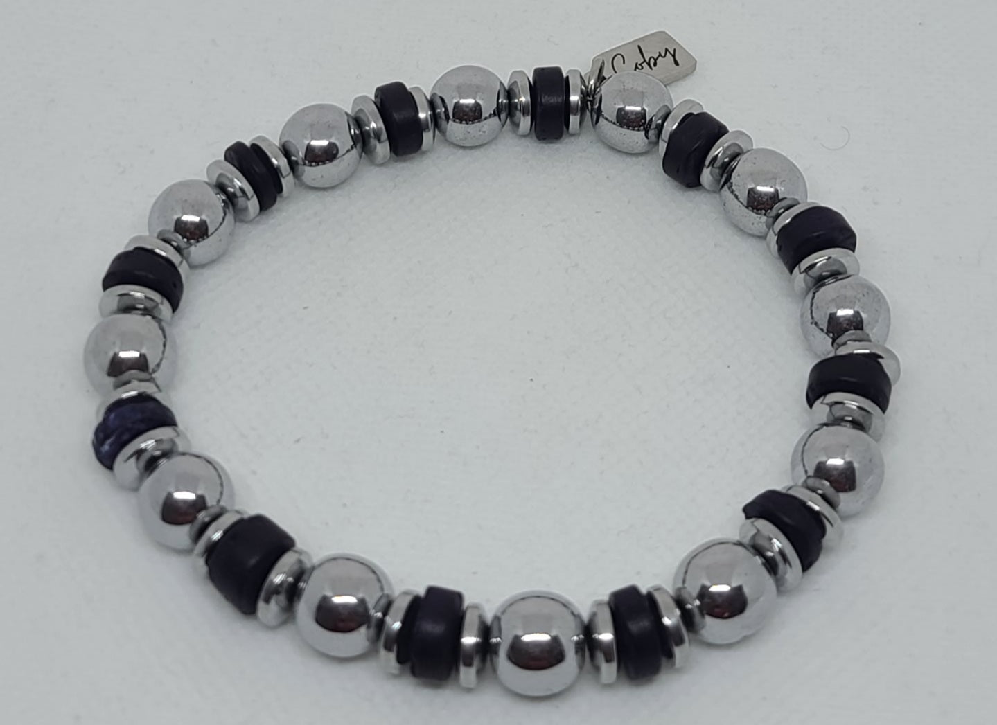Silver Hematite 10mm